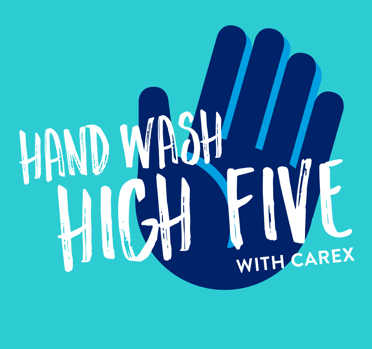 Hand Wash High Five with Carex Hand Wash High Five with Carex