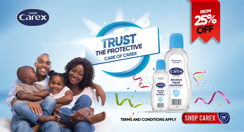 Carex Hand Wash Cleans, Cares and Protects